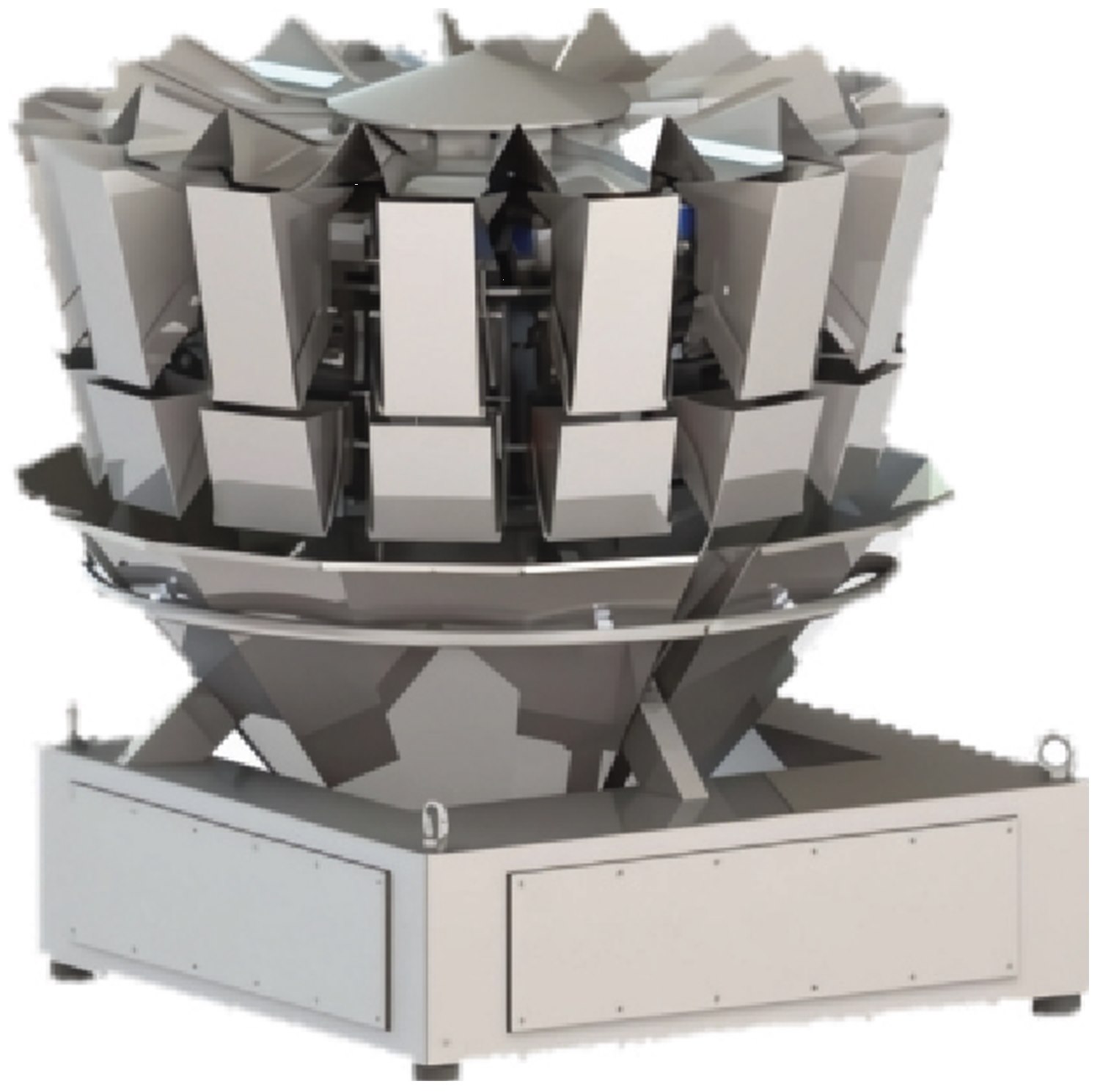 Behpoo 14-head multihead weigher for high-speed portion weighing